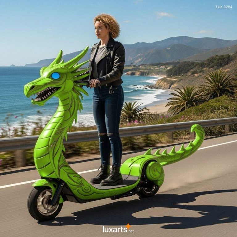 Dragon Shaped Electric Scooter – Ride in Style with Eye-Catching Design